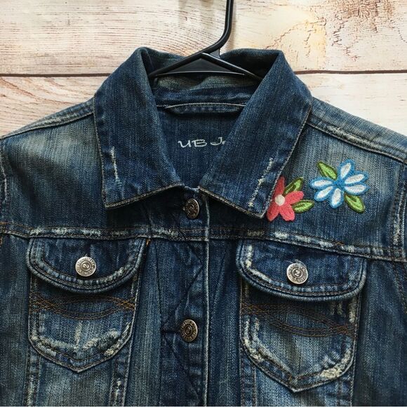 UB JEANS EMBROIDERED JEAN JACKET - Picture 5 of 10